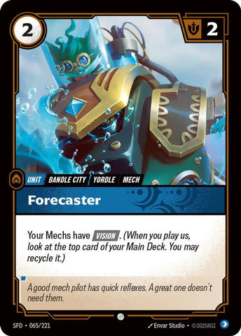 Forecaster - (065/221) - Riftbound: Spiritforged