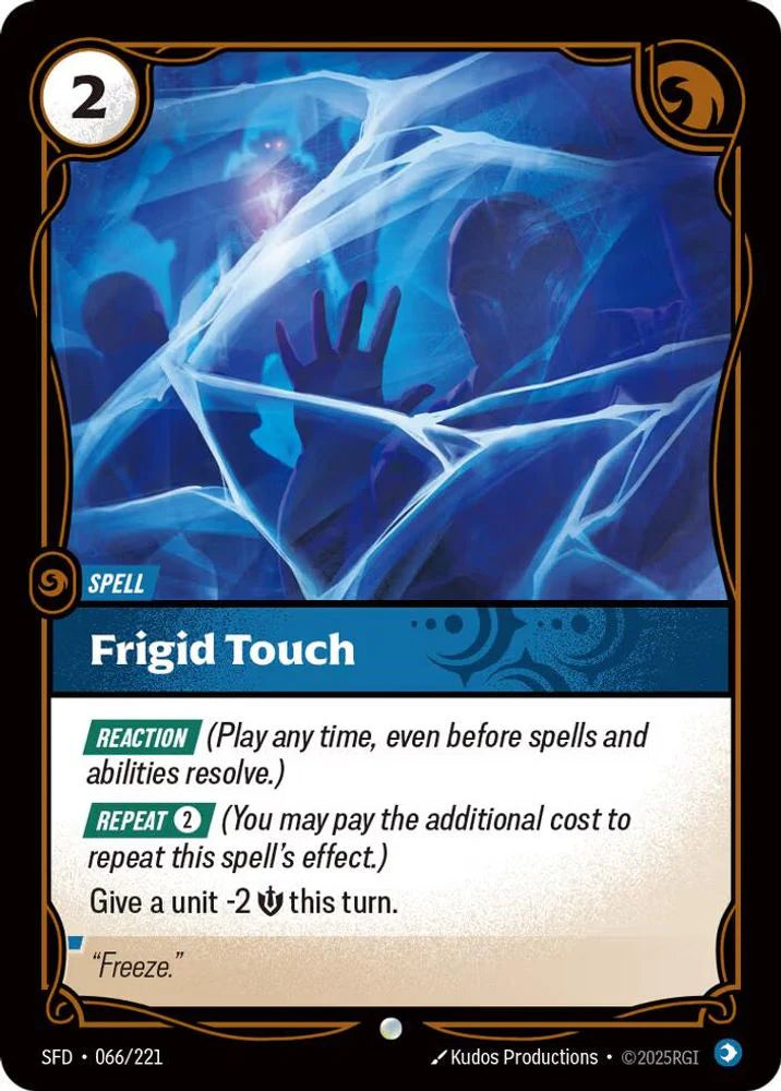 Frigid Touch - (066/221) - Riftbound: Spiritforged