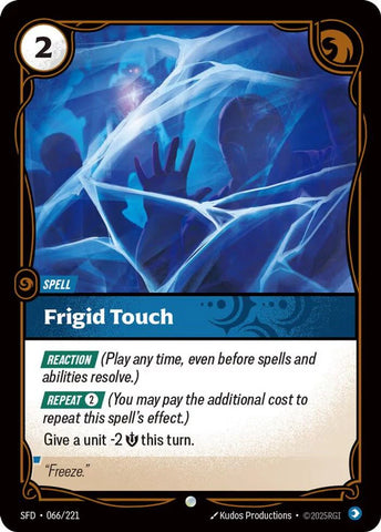 Frigid Touch - (066/221) - Riftbound: Spiritforged