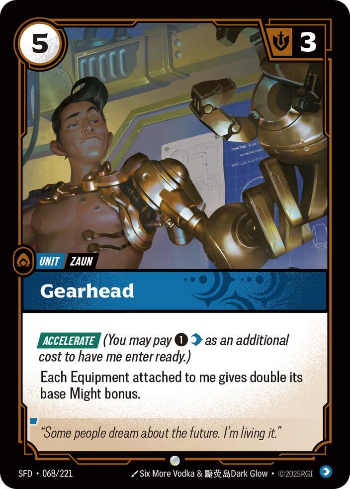 Gearhead - (068/221) - Riftbound: Spiritforged