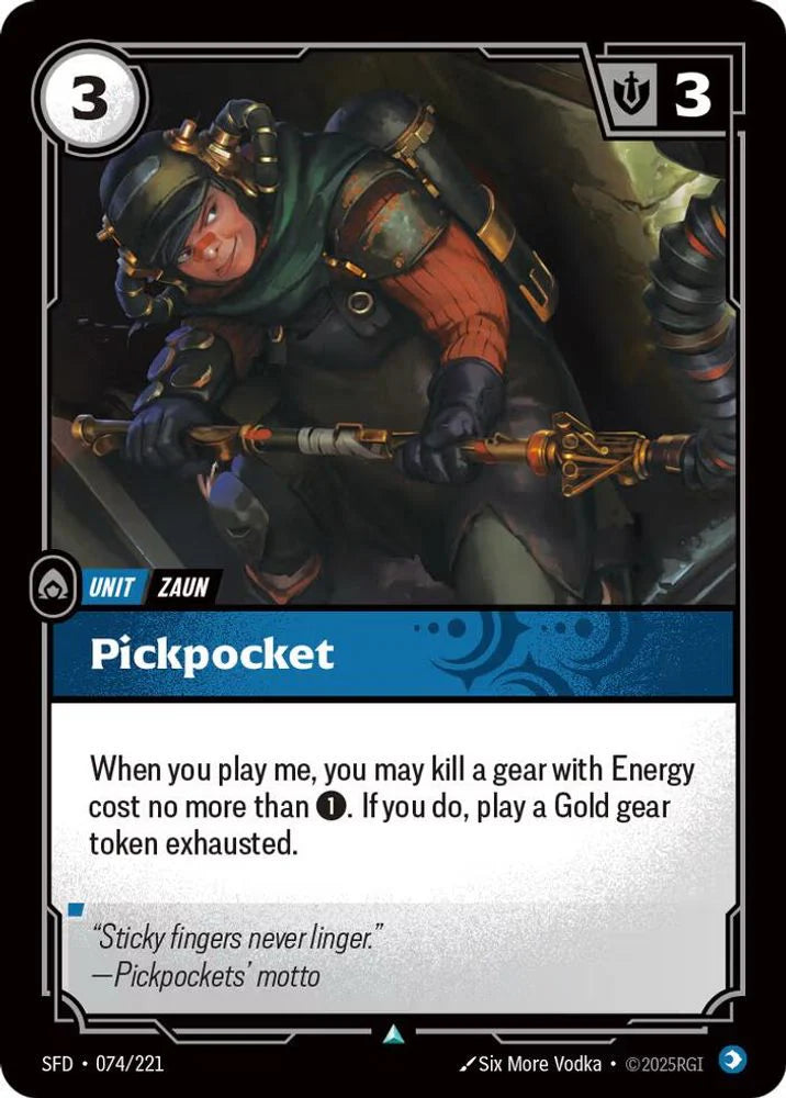Pickpocket - (074/221) - Riftbound: Spiritforged
