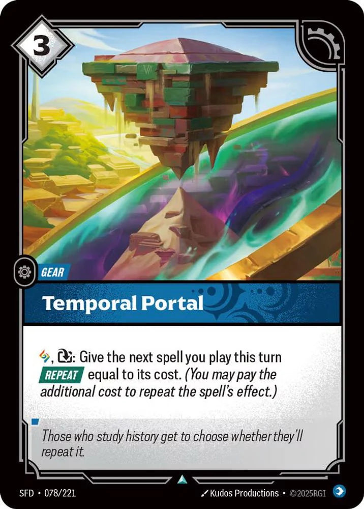 Temporal Portal - (078/221) - Riftbound: Spiritforged