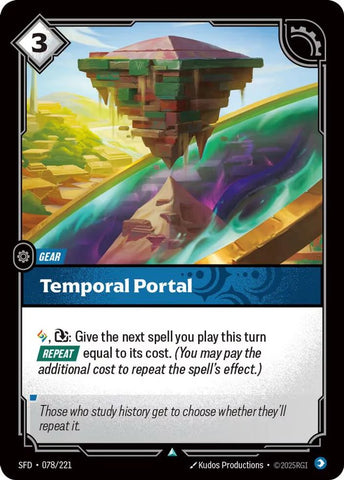 Temporal Portal - (078/221) - Riftbound: Spiritforged