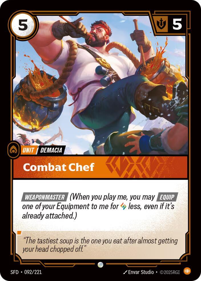 Combat Chef - (092/221) - Riftbound: Spiritforged