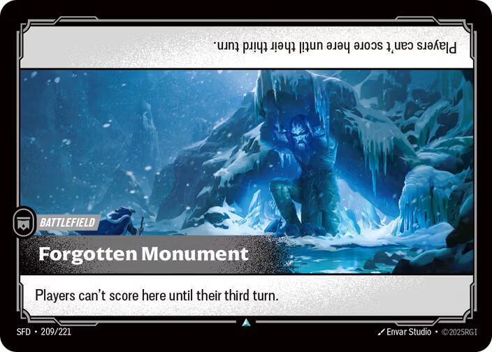 Forgotten Monument - (209/221) - Riftbound: Spiritforged