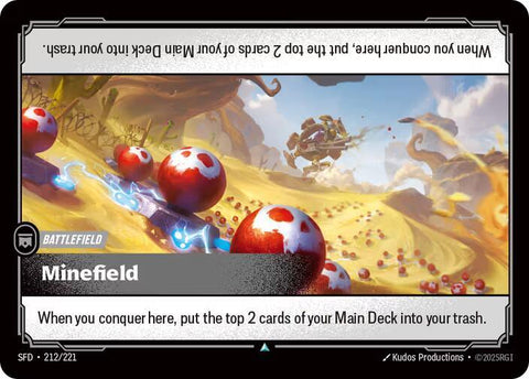 Minefield - (212/221) - Riftbound: Spiritforged