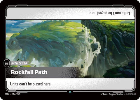 Rockfall Path - (216/221) - Riftbound: Spiritforged