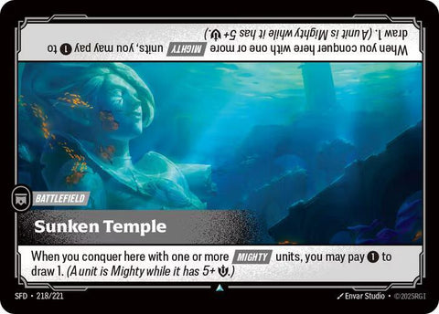 Sunken Temple - (218/221) - Riftbound: Spiritforged