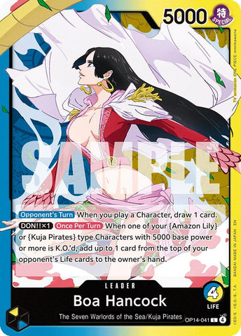 Boa Hancock (OP14-041) [The Azure Sea's Seven]