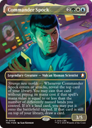 Commander Spock (Borderless) (Surge Foil) [Star Trek Commander]