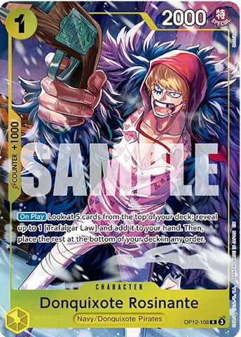 Donquixote Rosinante (Illustration Box Vol.6) [One Piece Promotion Cards]