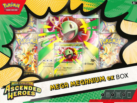 Pokemon - Mega Evolution: Ascended Heroes - Mega Meganium ex Box