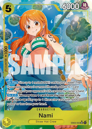 Nami (Alternate Art) [Extra Booster: One Piece Heroines Edition]