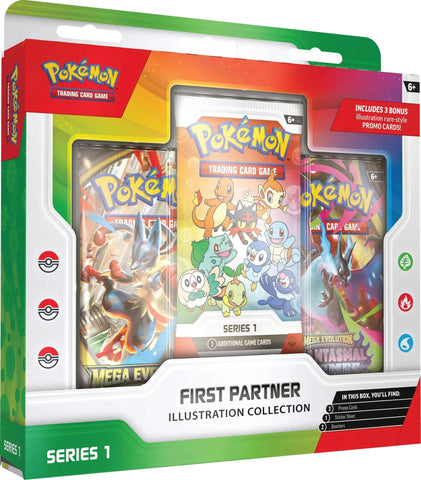 Pokémon - First Partner Illustration Collection (Series 1)