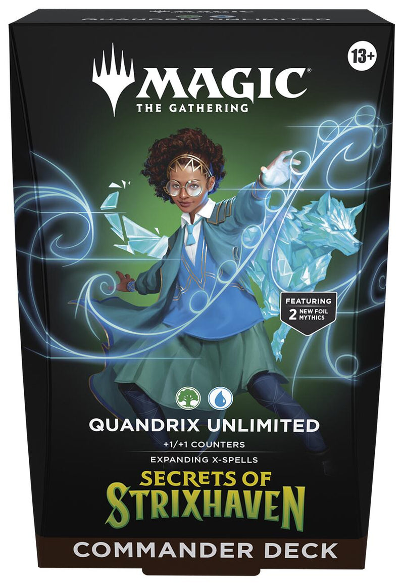 Magic The Gathering - Secrets of Strixhaven Commander Deck - Quandrix Unlimited