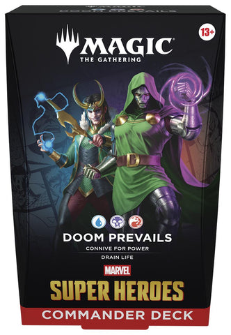 Magic The Gathering - Marvel Super Heroes Commander Deck - Doom Prevails