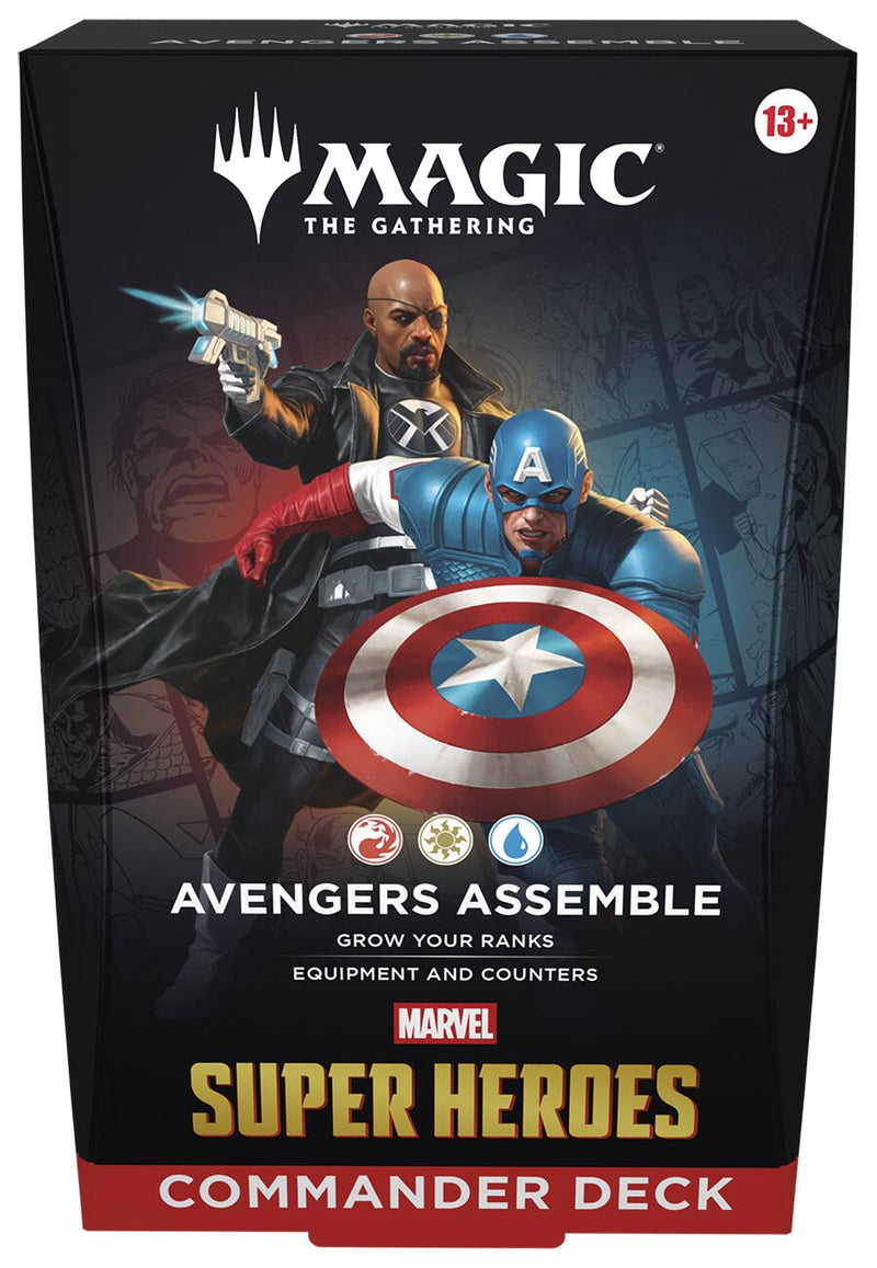 Magic The Gathering - Marvel Super Heroes Commander Deck - Avengers Assemble