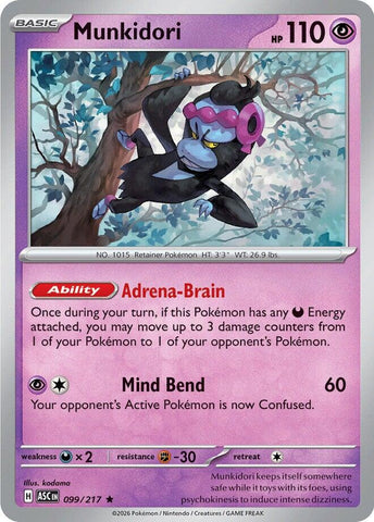 Munkidori (099/217) [Mega Evolution: Ascended Heroes]