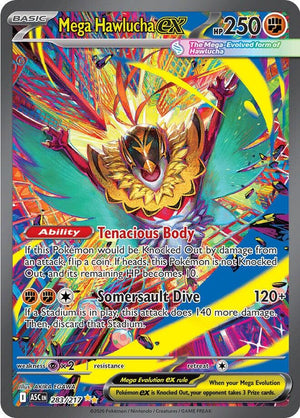 Mega Hawlucha ex (283/217) [Mega Evolution: Ascended Heroes]