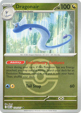 Dragonair (151/217) (Love Ball) [Mega Evolution: Ascended Heroes]