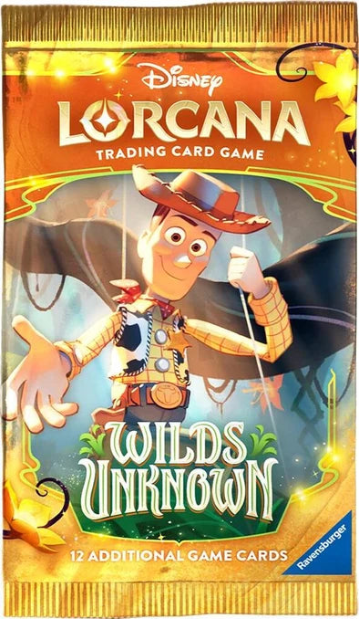 Lorcana Trading Card Game - Wilds Unknown - Booster Pack