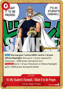 It's My Student's Farewell. I Want It to Be Proper. [Adventure on Kami's Island Release Event]