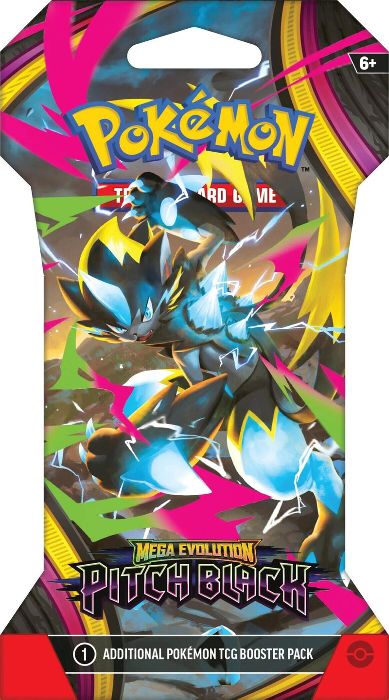 Pokemon - Mega Evolution: Pitch Black - Sleeved Booster Pack