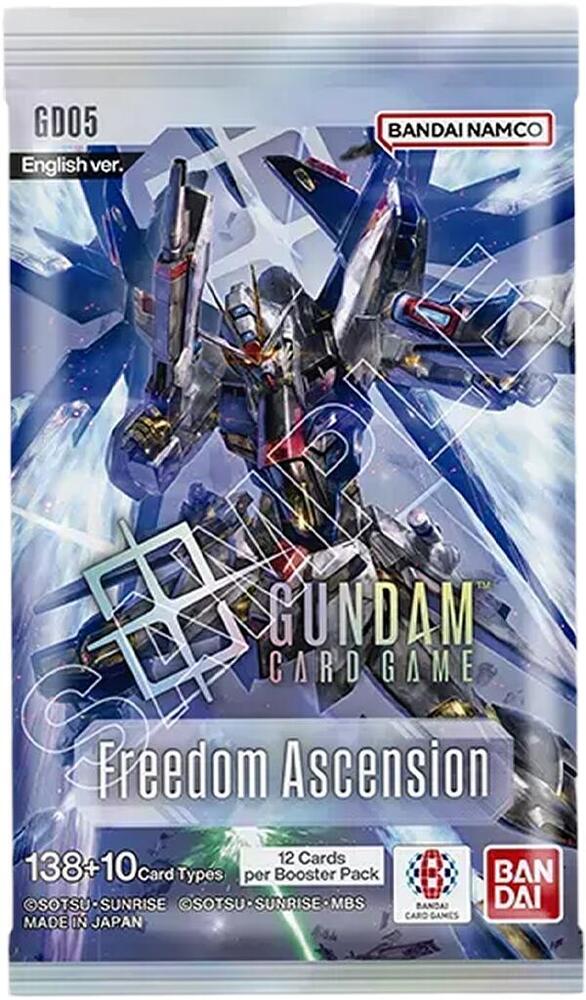 Gundam Card Game - Freedom Ascension (GD05) - Booster Pack