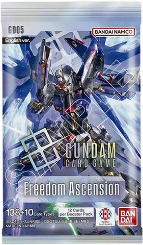 Gundam Card Game - Freedom Ascension (GD05) - Booster Pack