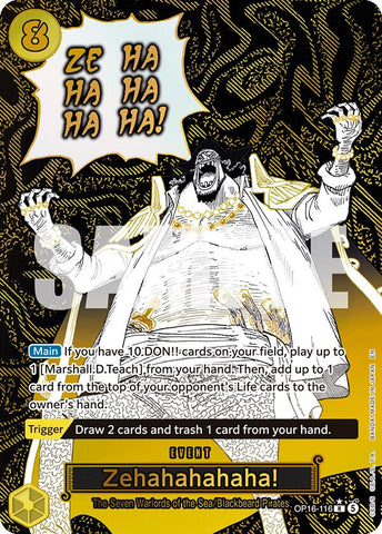 Zehahahahaha! (Alternate Art) [The Time of Battle]