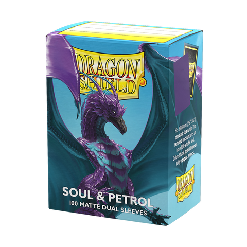 Dragon Shield: Standard 100ct Sleeves - Soul and Petrol