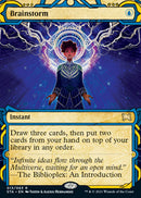 Brainstorm (Foil Etched) [Strixhaven: Mystical Archive]