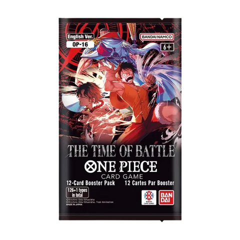 One Piece Card Game - The Time of Battle - OP16 - Booster Pack