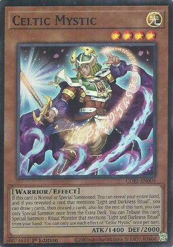 Celtic Mystic [CORI-EN003] Super Rare