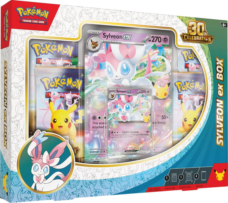 Pokemon - 30th Celebration Sylveon ex Box