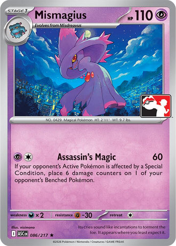 Mismagius (086/217) [Prize Pack Series Nine]