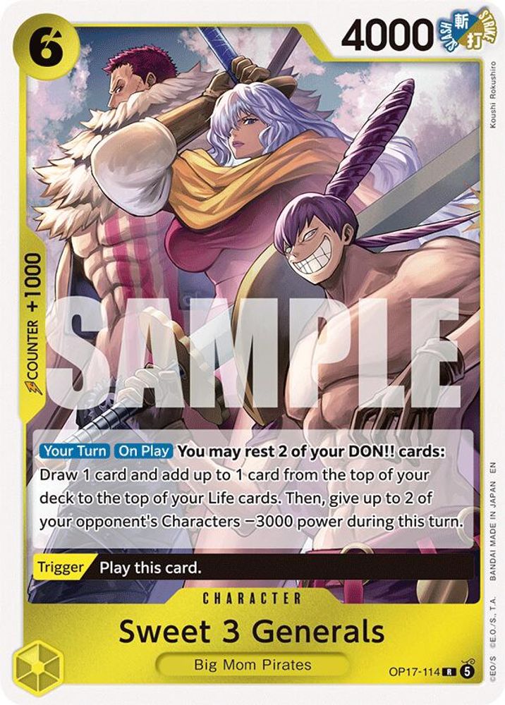 Sweet 3 Generals [The World's Strongest Warriors]