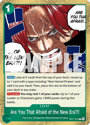 Are You That Afraid of the New Era?! [The World's Strongest Warriors]