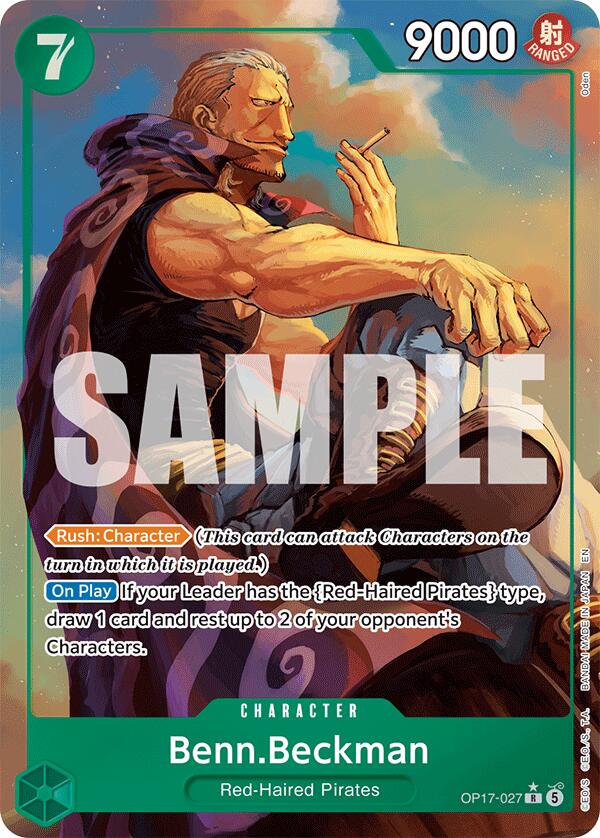 Benn.Beckman (Alternate Art) [The World's Strongest Warriors]