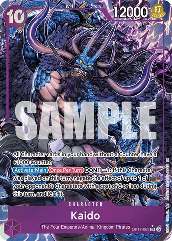 Kaido (Alternate Art) [The World's Strongest Warriors]