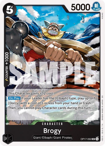 Brogy [The World's Strongest Warriors]