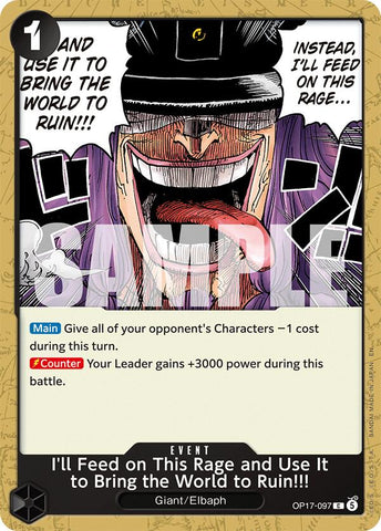 I'll Feed on This Rage and Use It to Bring the World to Ruin!!! [The World's Strongest Warriors]