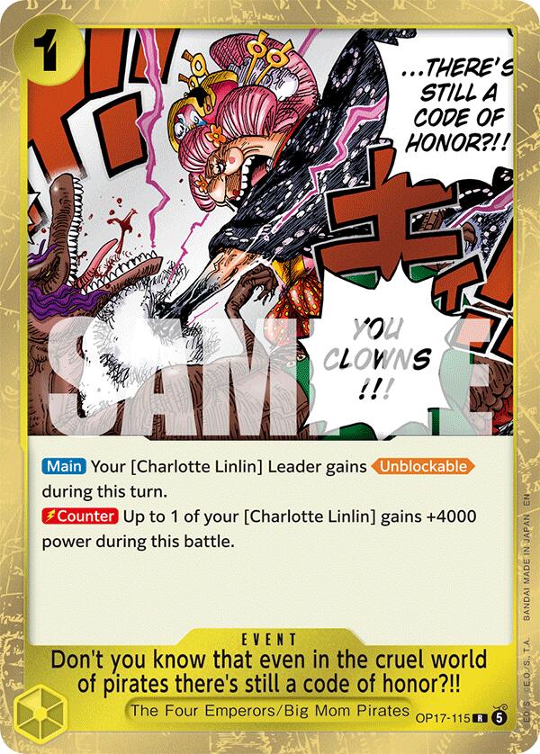 Don't you know that even in the cruel world of pirates there's still a code of honor?!! [The World's Strongest Warriors]