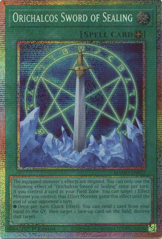 Orichalcos Sword of Sealing (Starlight Rare) [MAMO-EN022] Starlight Rare