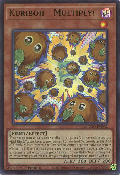Kuriboh - Multiply! [MAMO-EN002] Ultra Rare