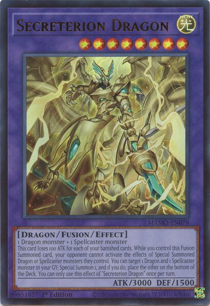 Secreterion Dragon [MAMO-EN078] Ultra Rare
