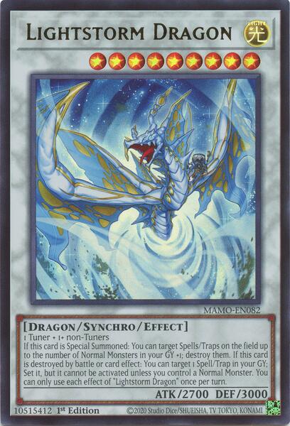 Lightstorm Dragon [MAMO-EN082] Ultra Rare