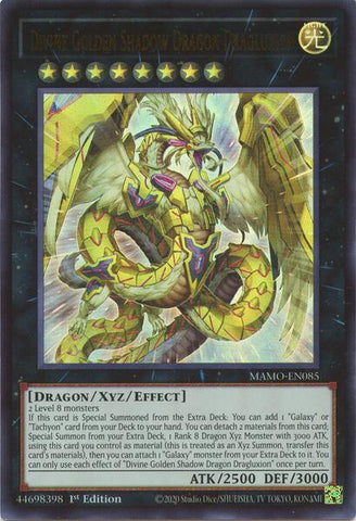 Divine Golden Shadow Dragon Dragluxion [MAMO-EN085] Ultra Rare