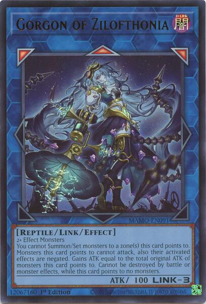 Gorgon of Zilofthonia [MAMO-EN091] Ultra Rare