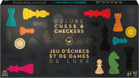 Spin Master: Cardinal's Legacy Deluxe - Chess & Checkers